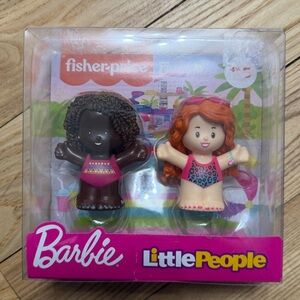 Fisher Price Barbie Little People Figure Pack Mattel Toy Set New In Box